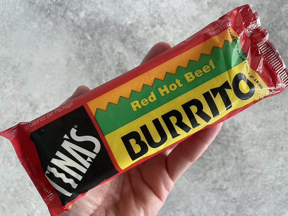 Frozen Burrito in Air Fryer