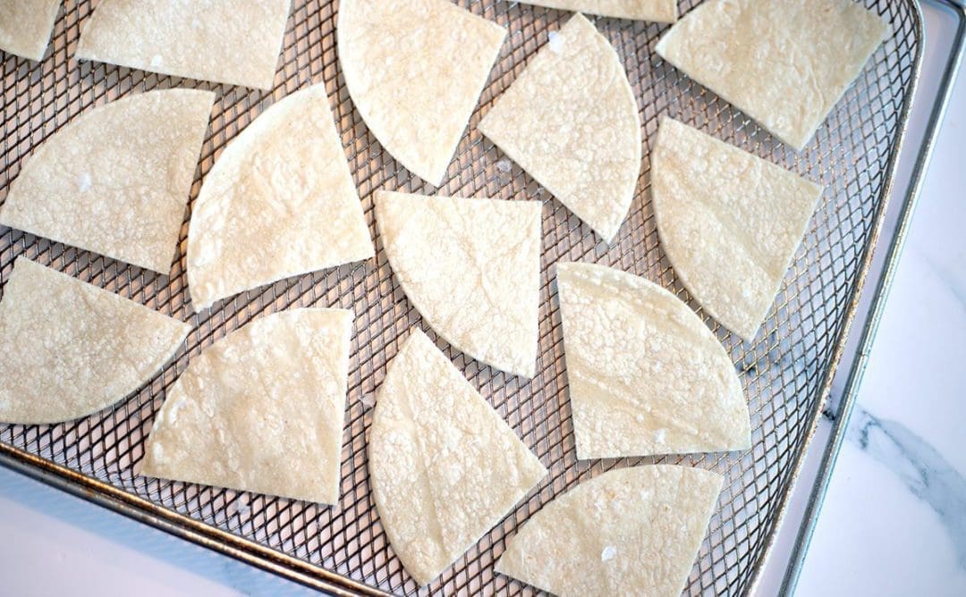 Air Fryer Tortilla Chips Just 10 Minutes! Only 10 Minutes To Make!